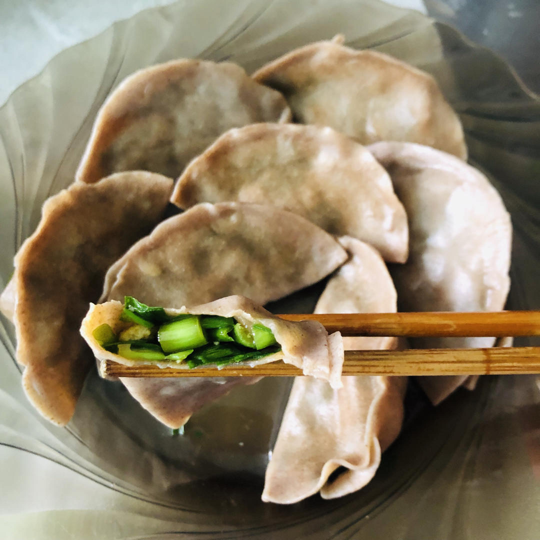 经典的韭菜鸡蛋馅儿饺子 怎么吃都不会腻