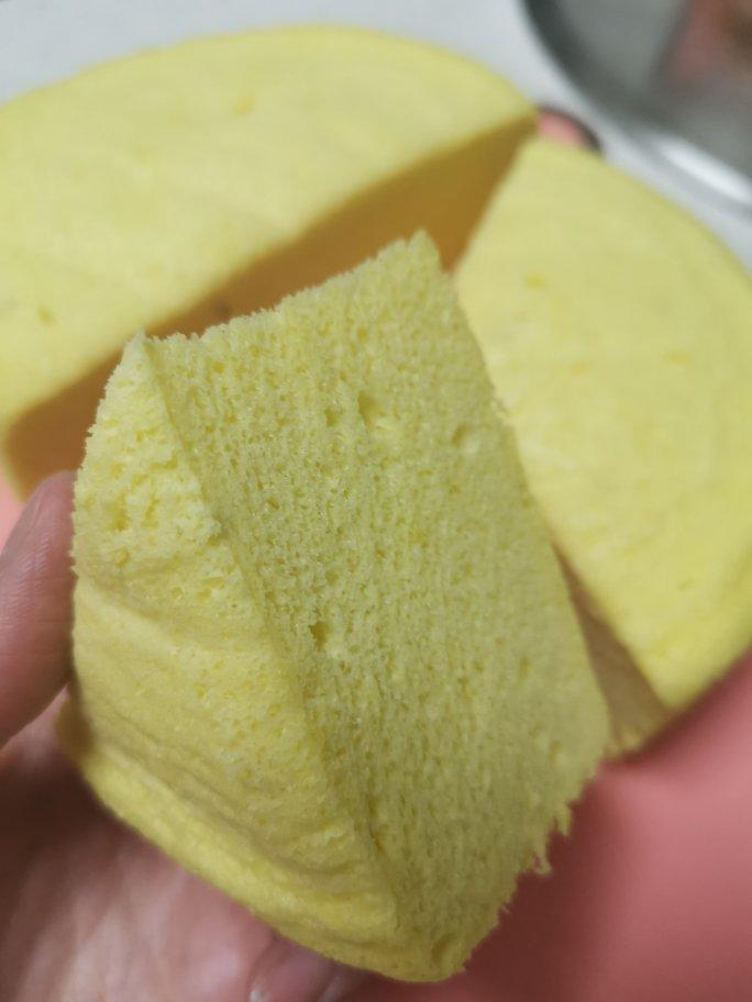 零失败戚风蒸蛋糕（8寸）可做蛋糕胚（另附红丝绒蒸蛋糕做法）