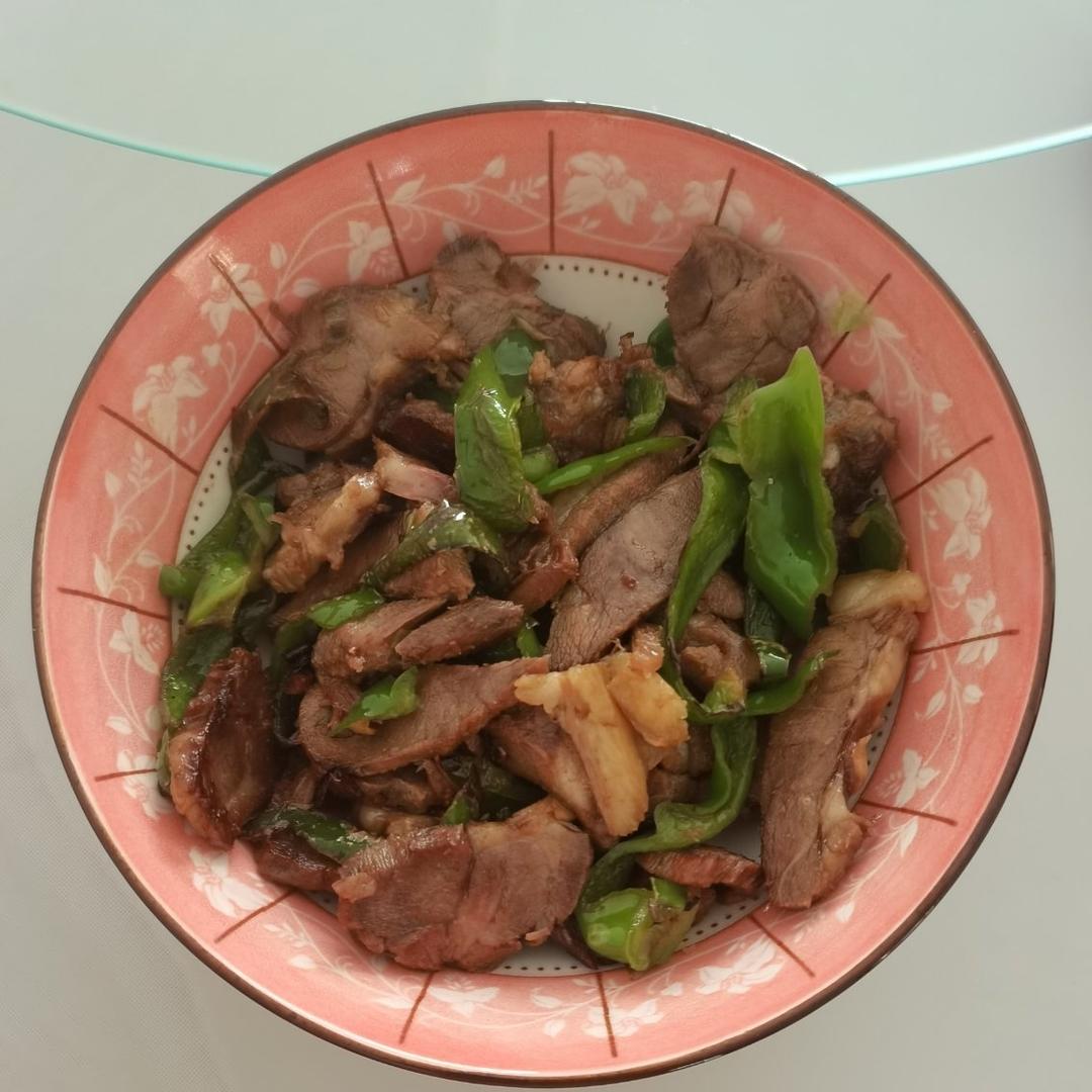 尖椒炒牛肉