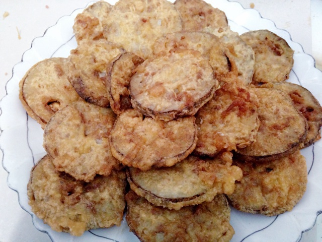 酥炸茄夹