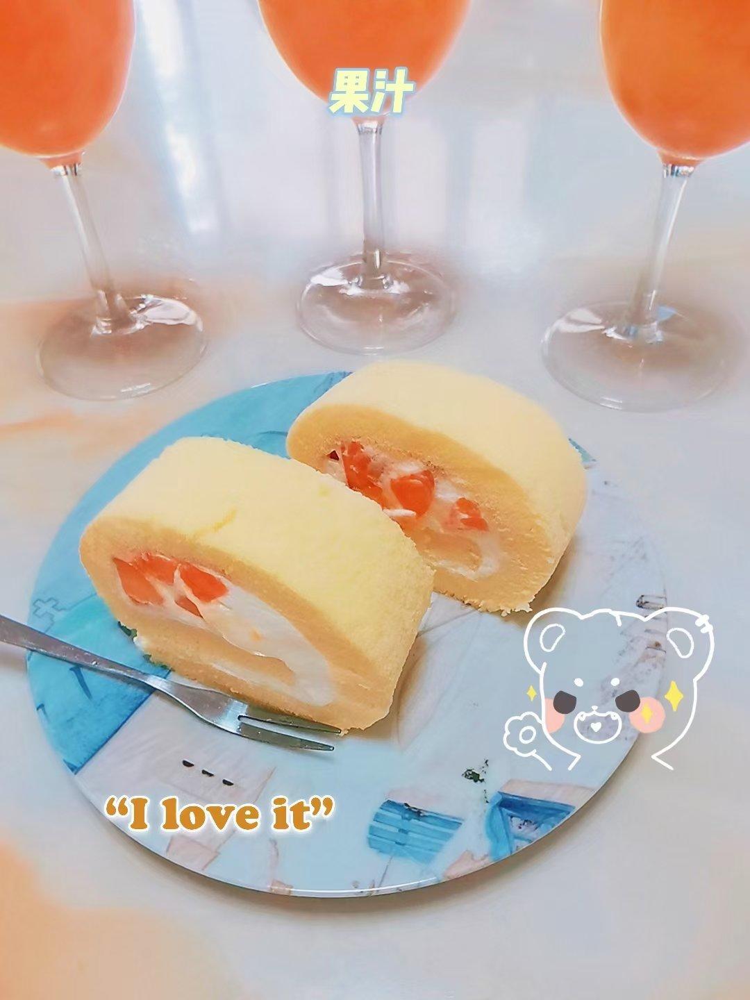 超详细的瑞士卷奶油蛋糕卷原味蛋糕卷的制作方法 饱满不掉皮不开裂（附模具换算方法）
