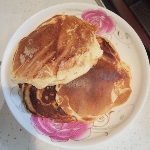 超级简单pancake【无黄油健康版】