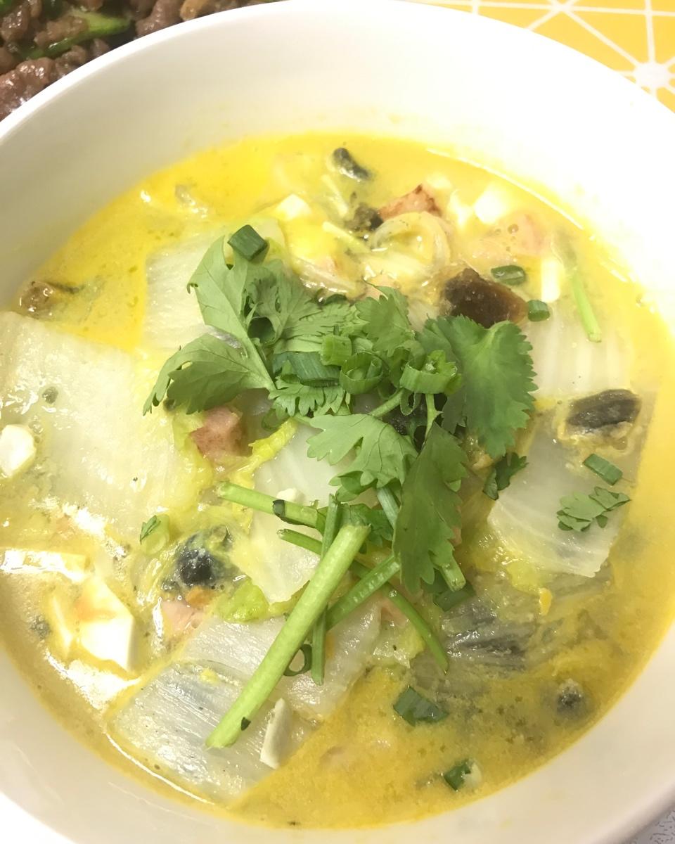鲜掉眉毛的上汤娃娃菜