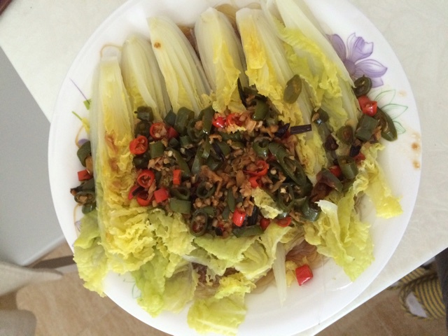 蒜蓉粉丝娃娃菜