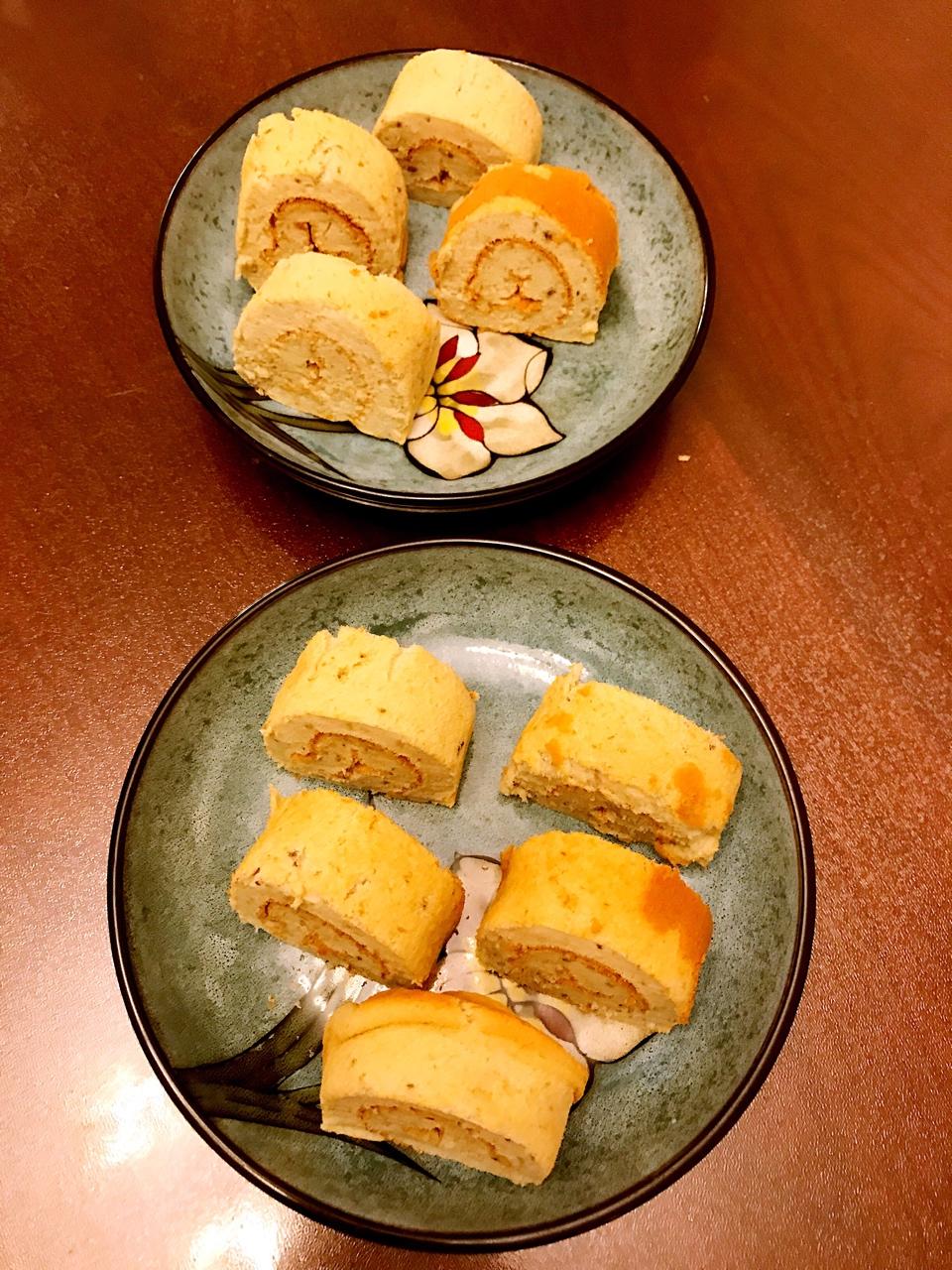 香蕉蛋糕卷