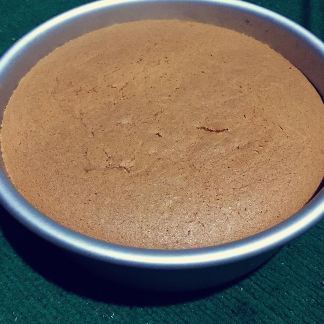 超好记八寸戚风蛋糕（后蛋法）