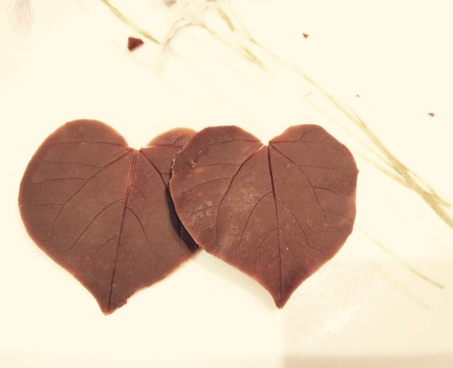 树叶巧克力的做法