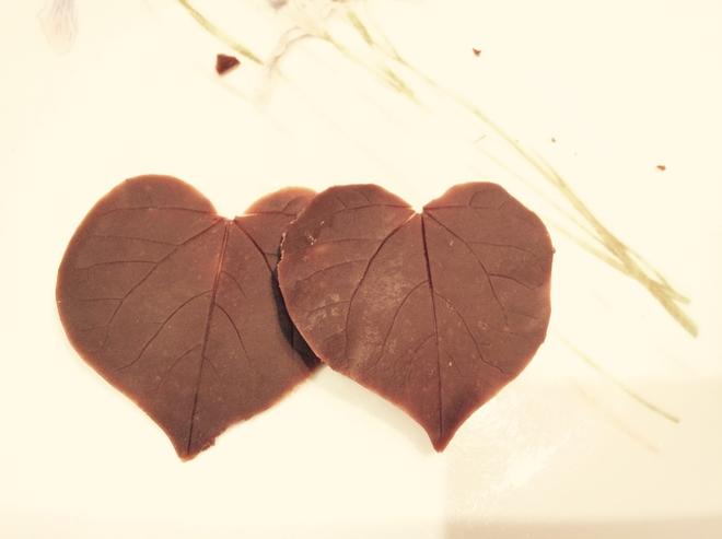 树叶巧克力的做法