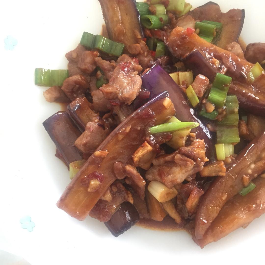 鱼香茄子(少油版)