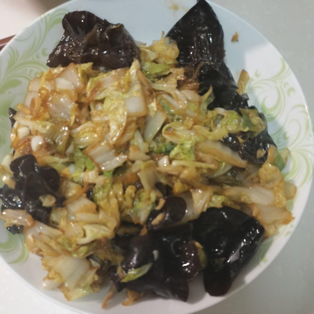 大白菜炒粉丝