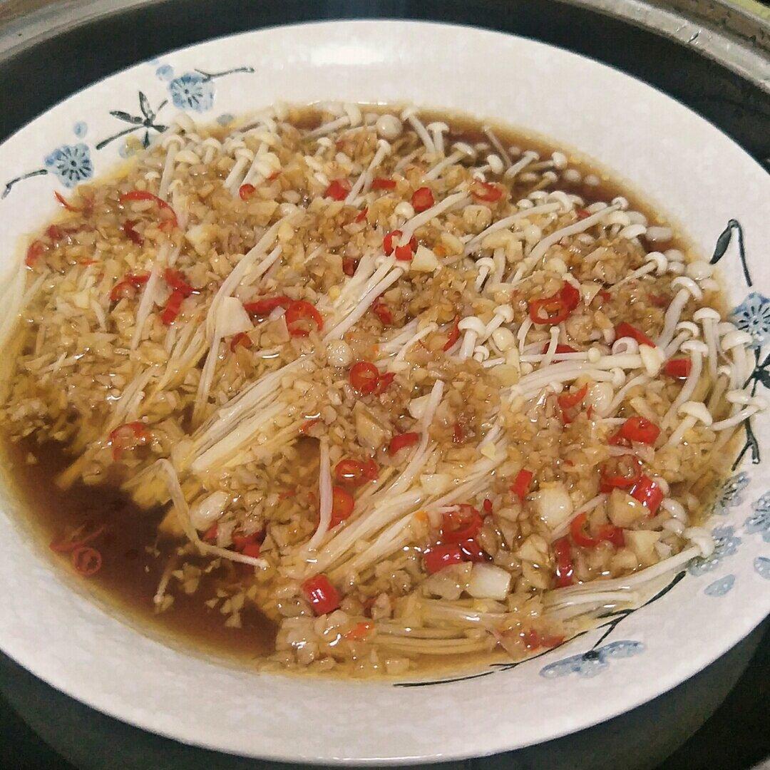 剁椒金针菇