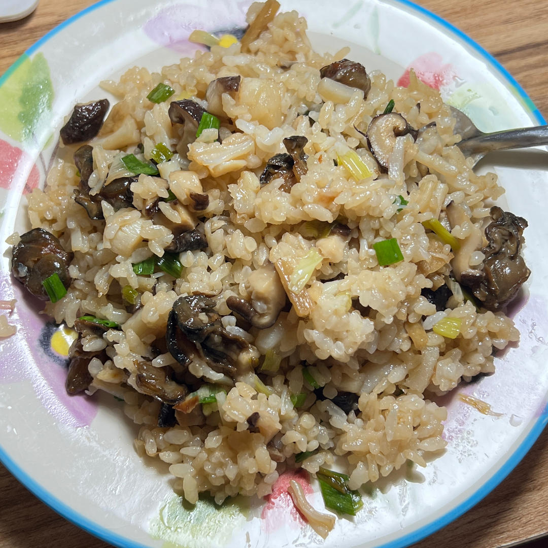 【0639】瑶柱冬菇焖饭  <302小厨房>