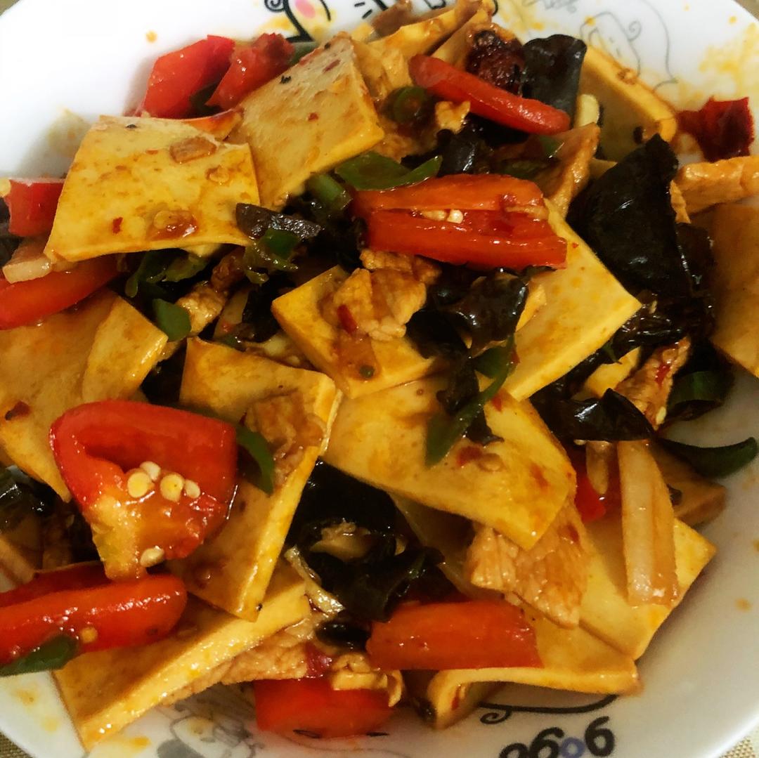 干锅千叶豆腐