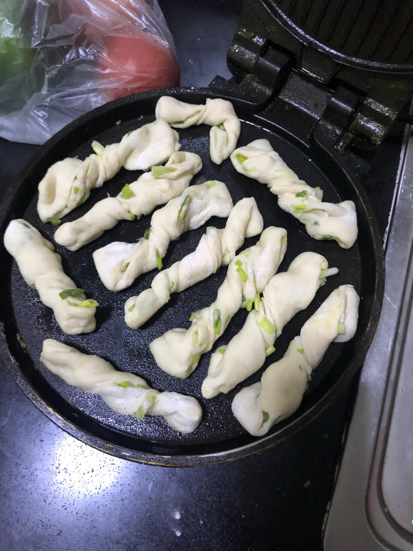 煎葱油卷子