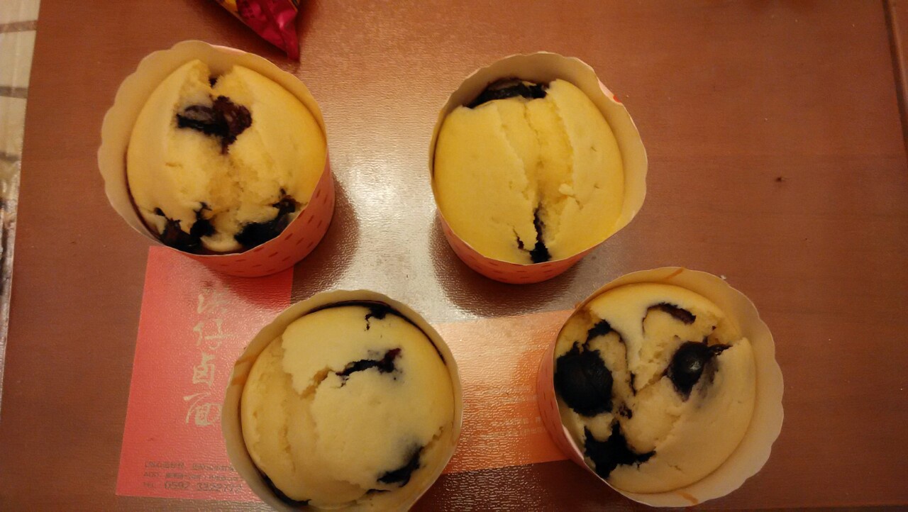 低脂蓝莓麦芬