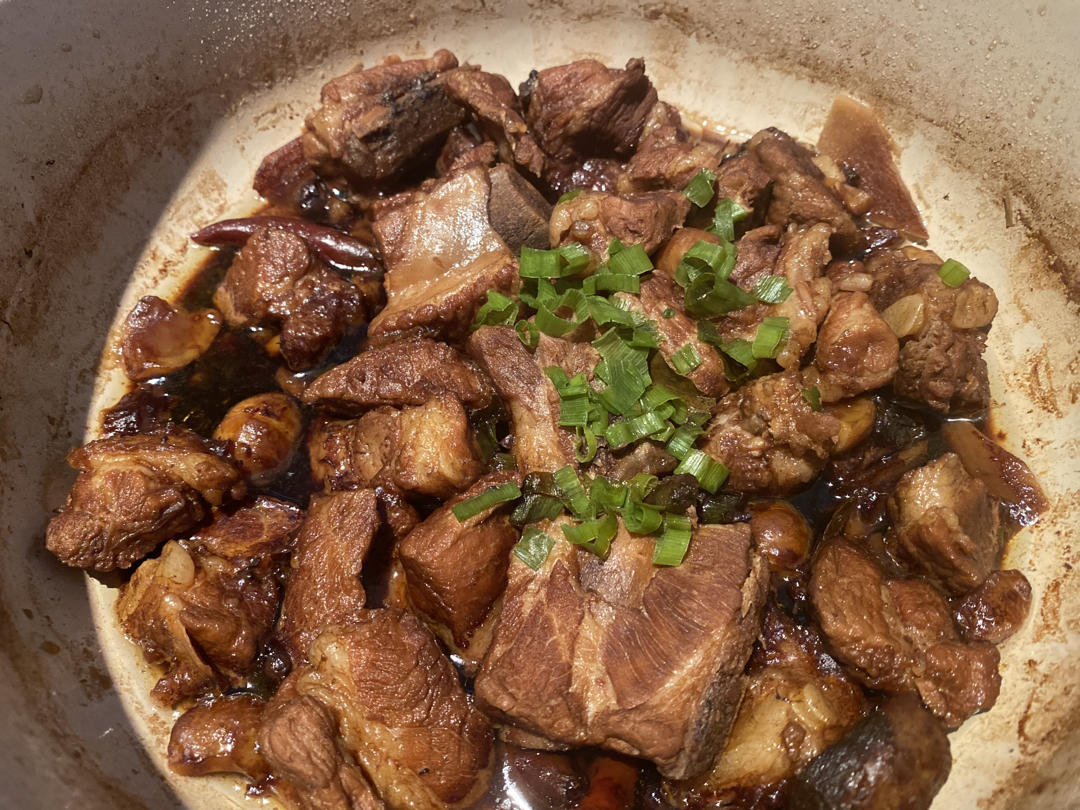板栗红烧肉