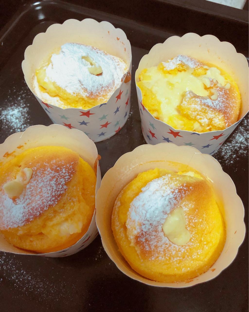 北海道戚风杯子蛋糕
