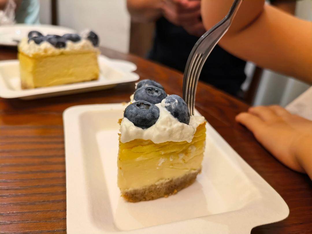 6寸纽约重芝士🧀️蛋糕🍰入口即化太快乐啦