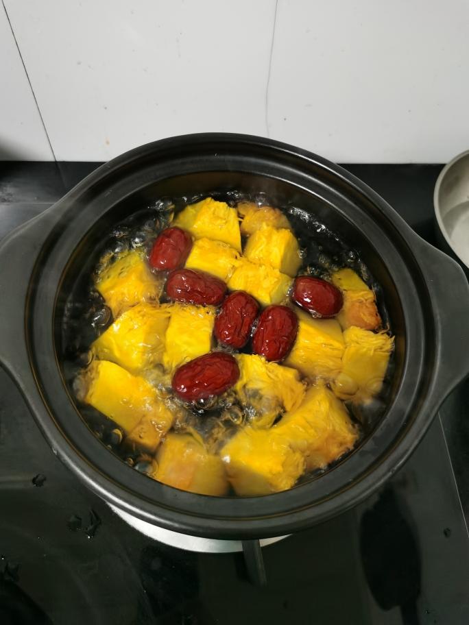 红枣南瓜甜汤