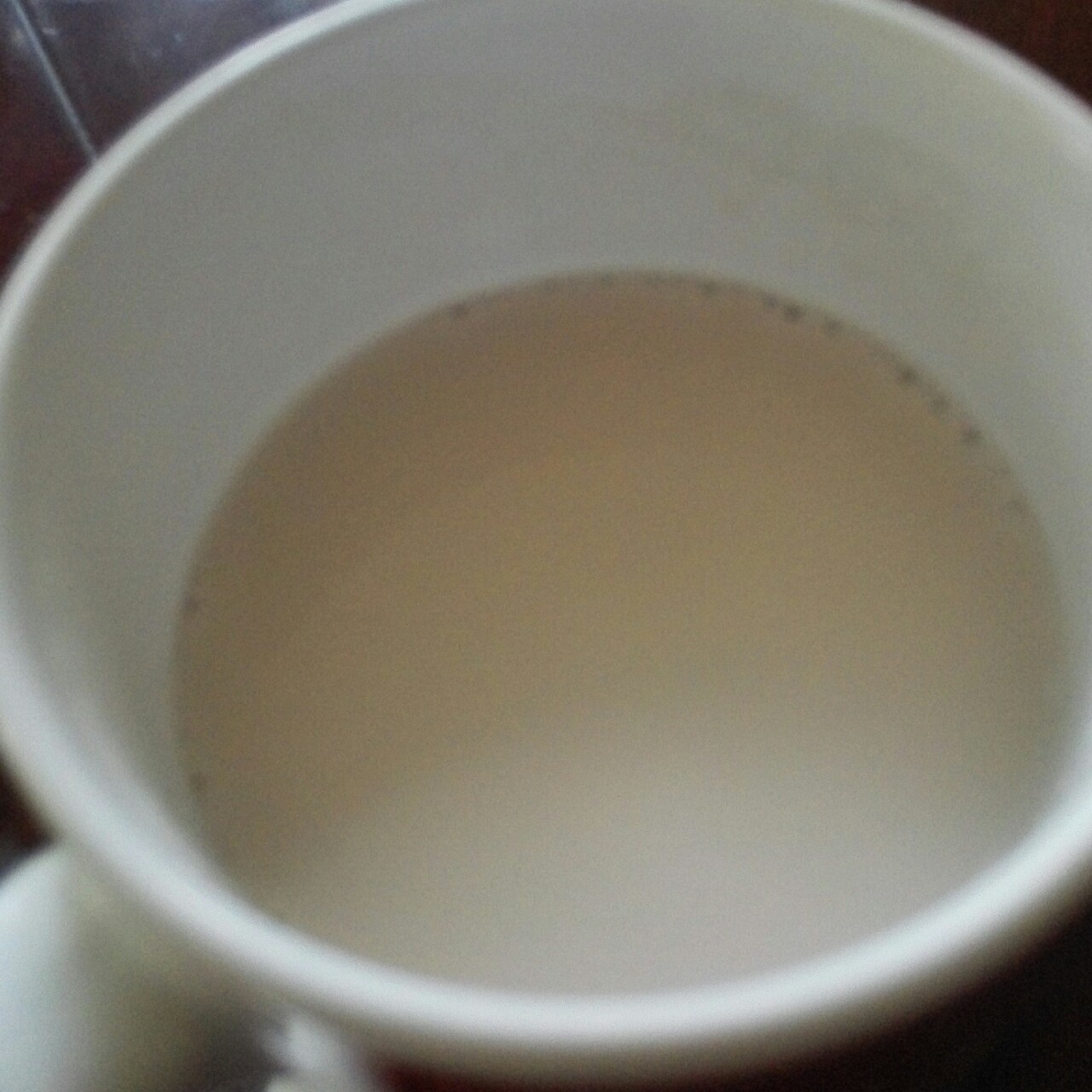 浓浓的锅煮奶茶