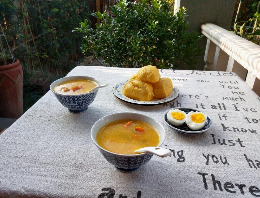 我一直梦想的田园的早餐