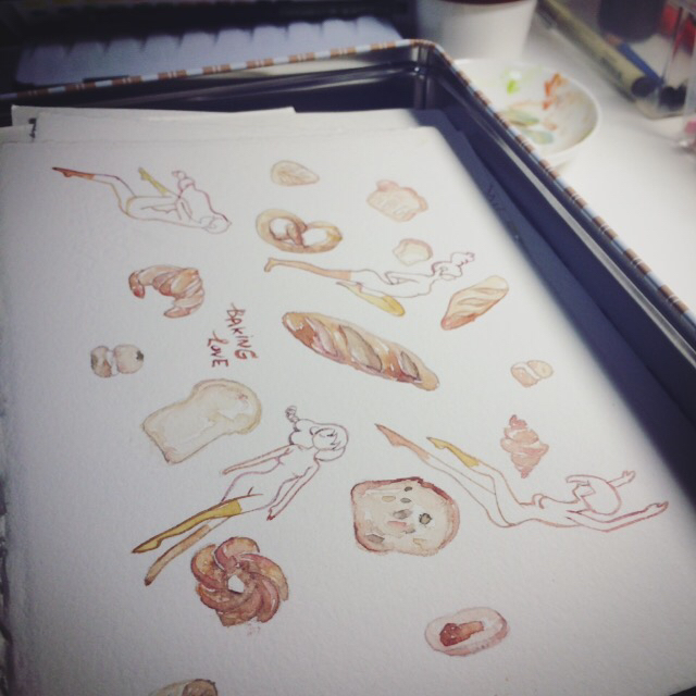 边～吃～边～画～食～八～叉