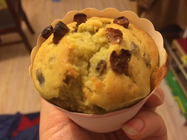 少女心的香蕉蔓越莓玛芬