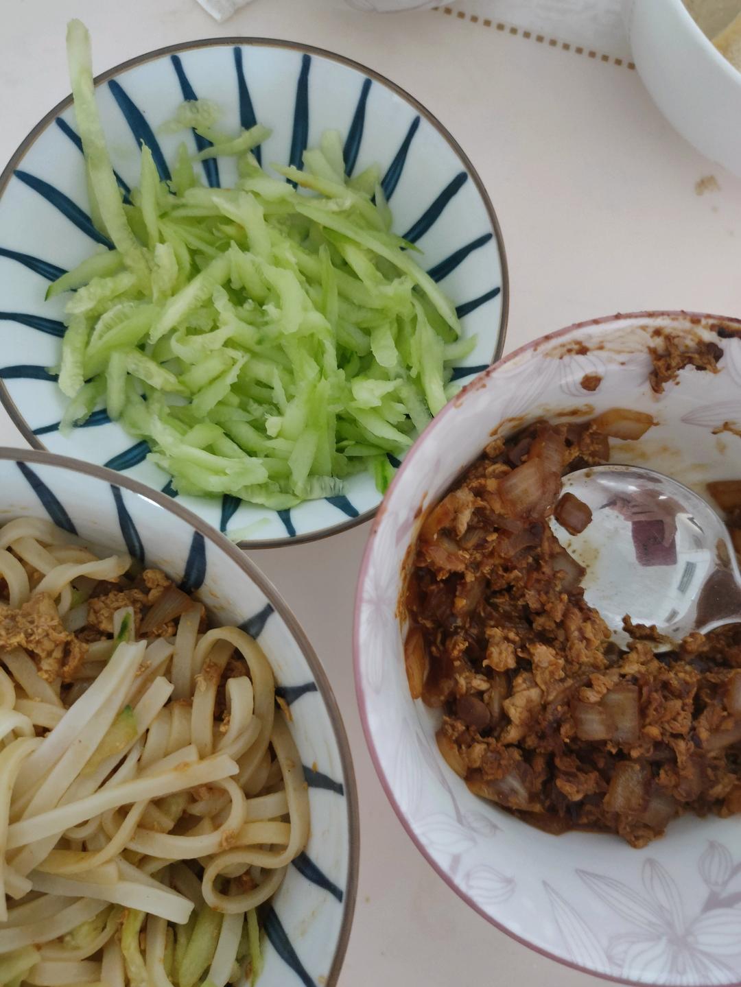 打卤面之鸡蛋卤 巨费面条的