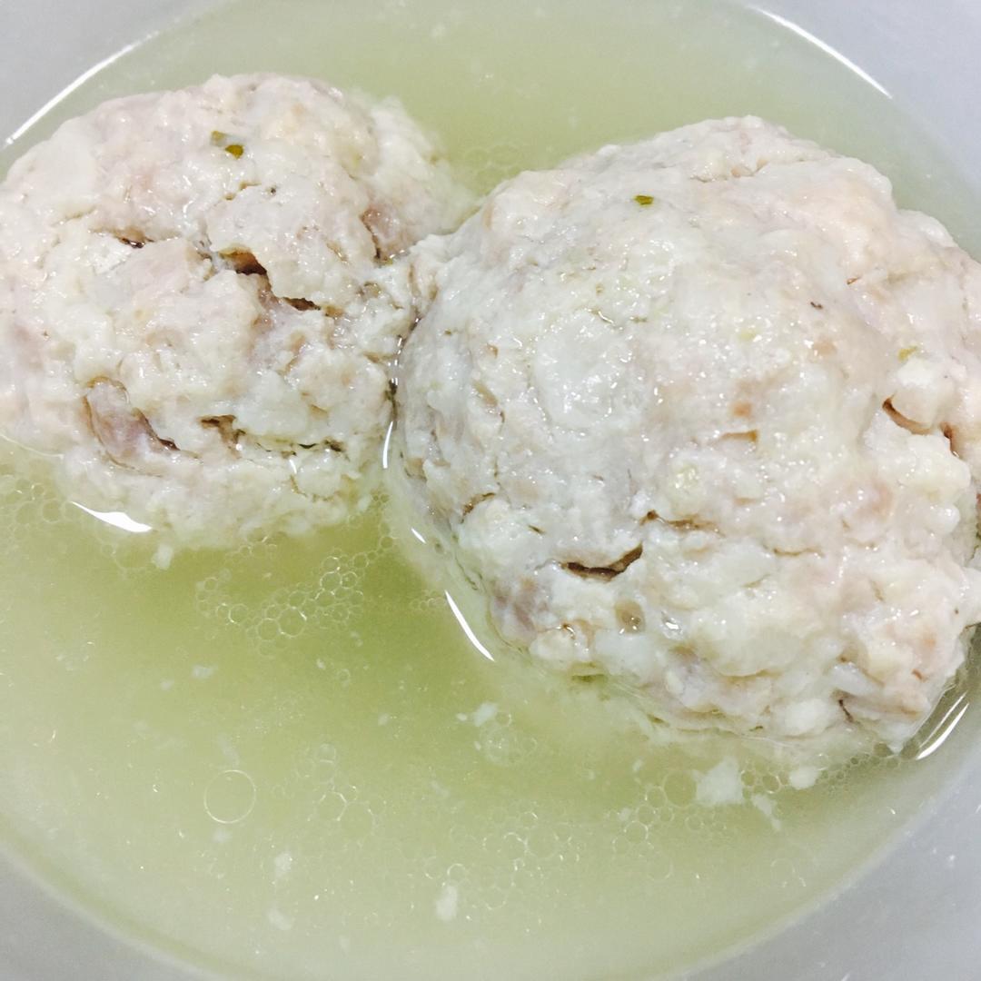 最好吃的扬州狮子头