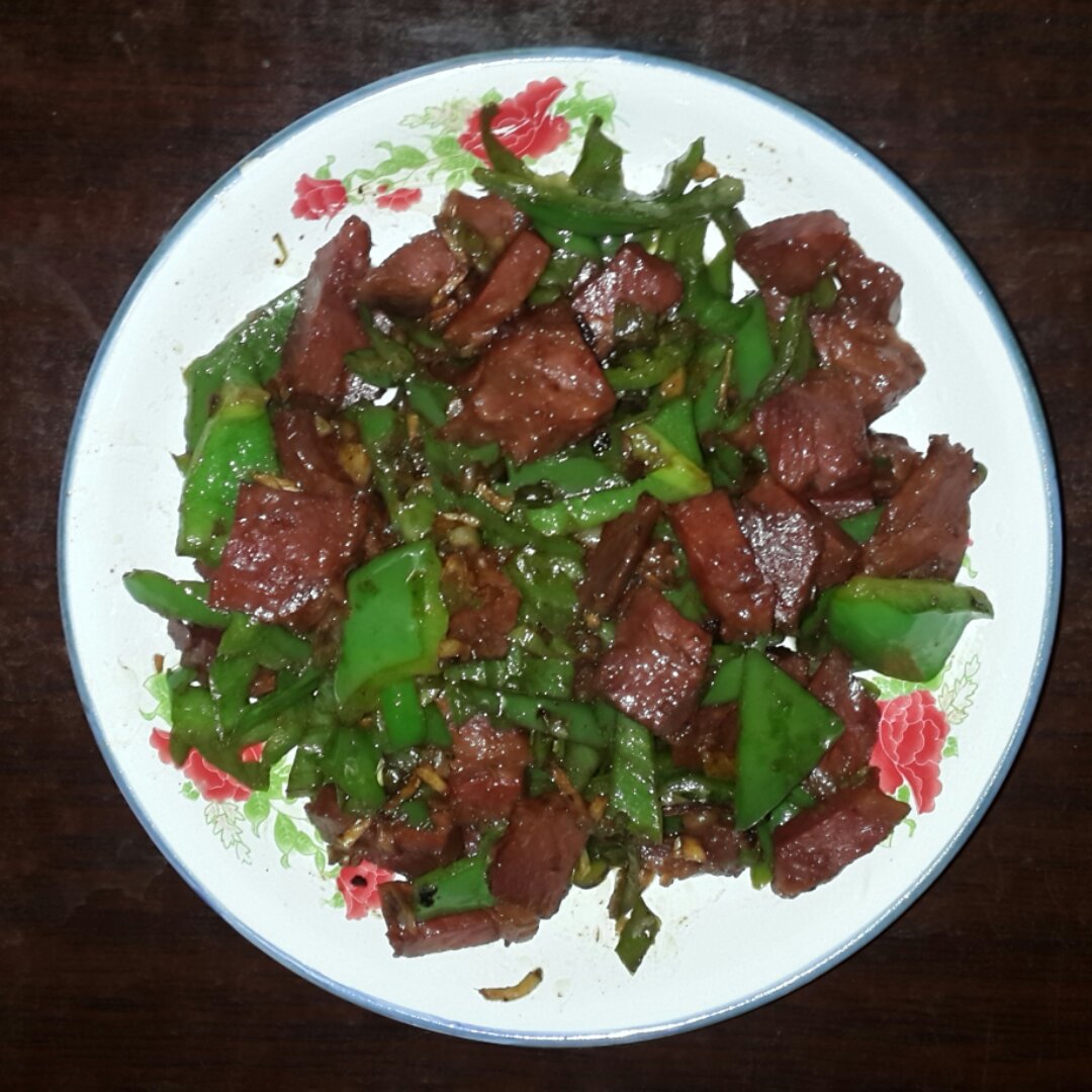尖椒炒牛肉