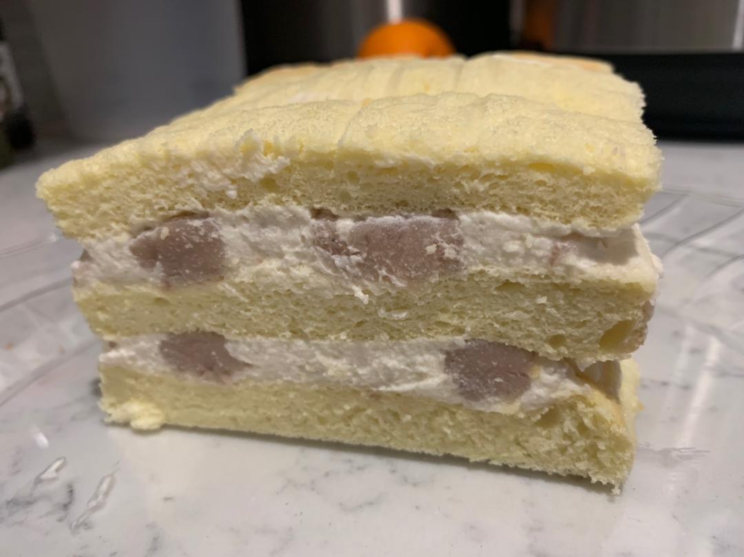 仿台湾不二家的真芋头蛋糕（Taro cake）