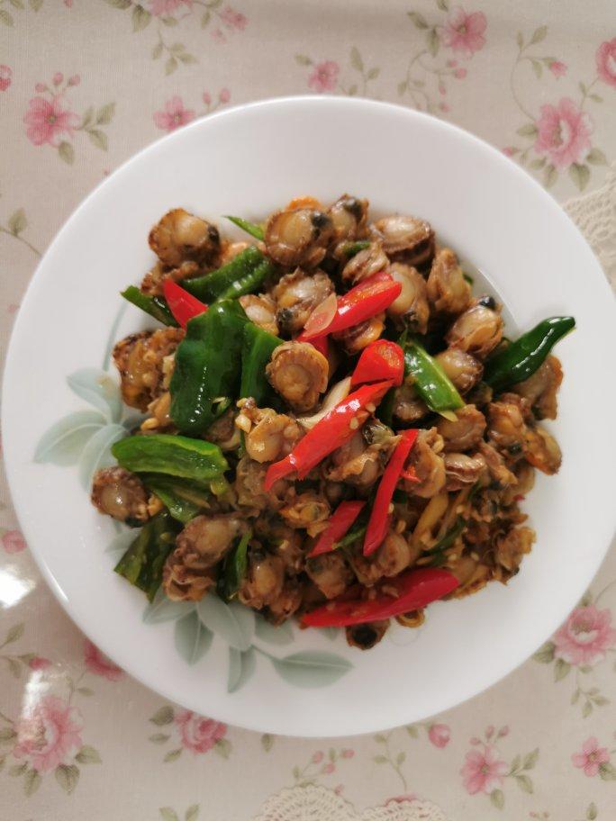 家常小炒扇贝肉