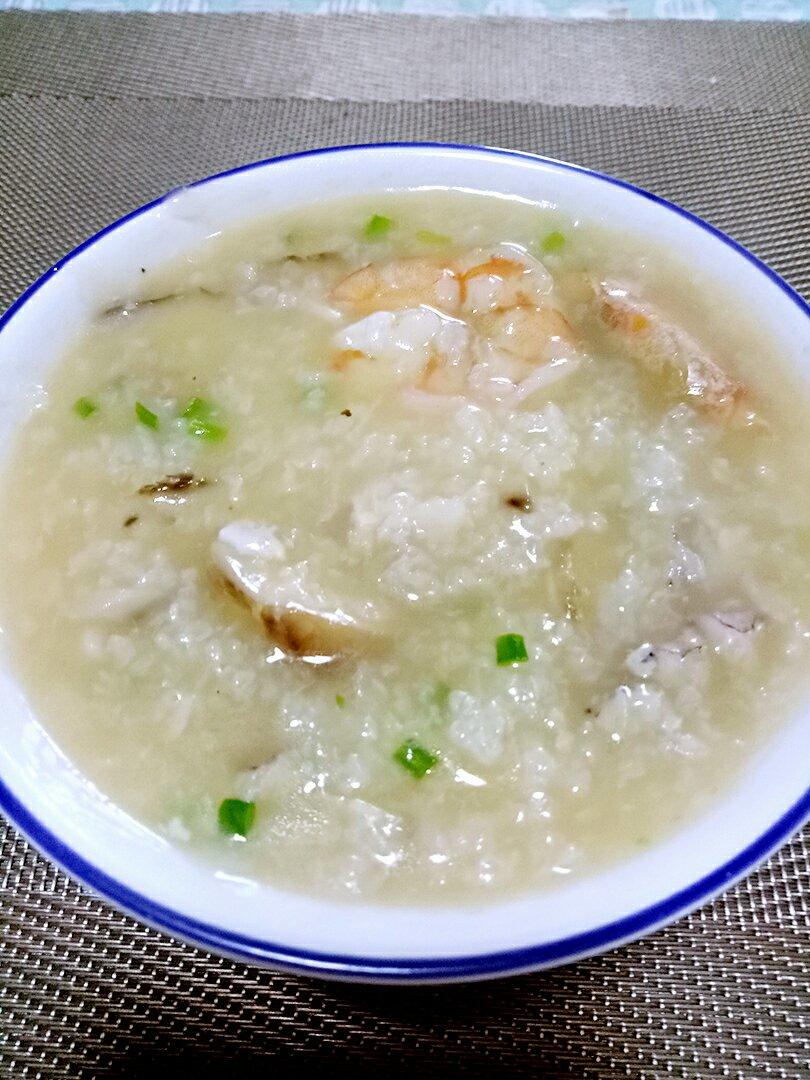 香菇海鲜粥