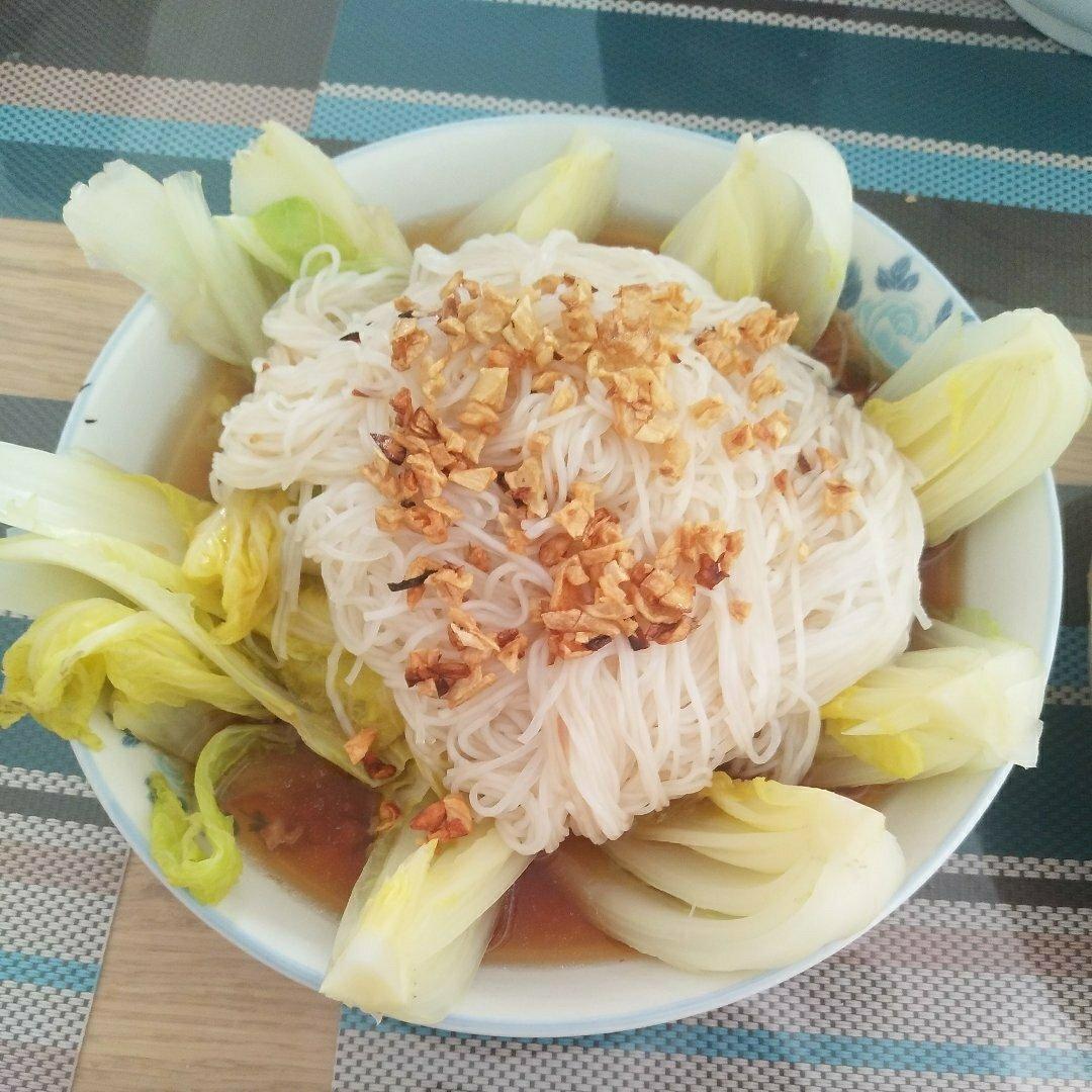 蒜蓉粉丝娃娃菜