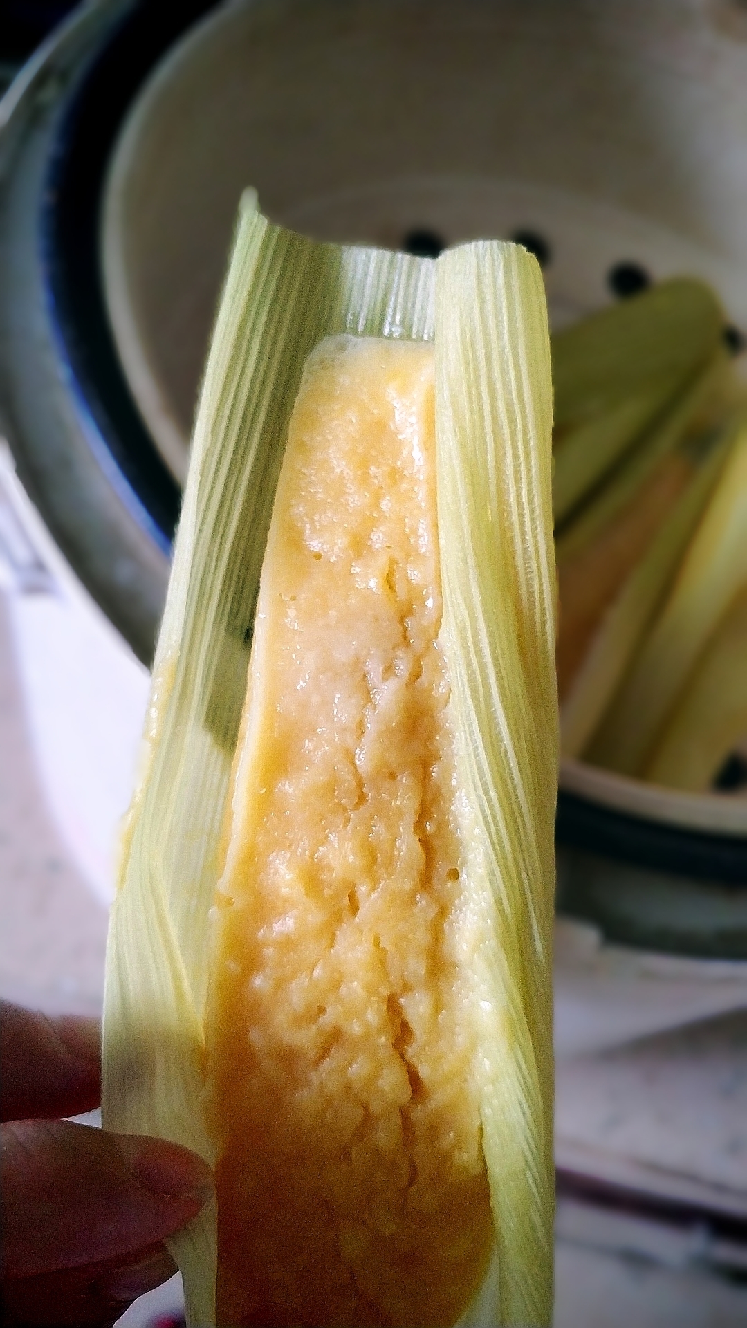 玉米粑粑，软糯香甜