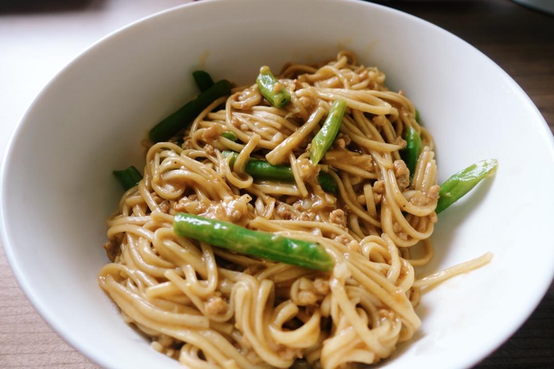 北京扁豆焖面【健康家常菜】