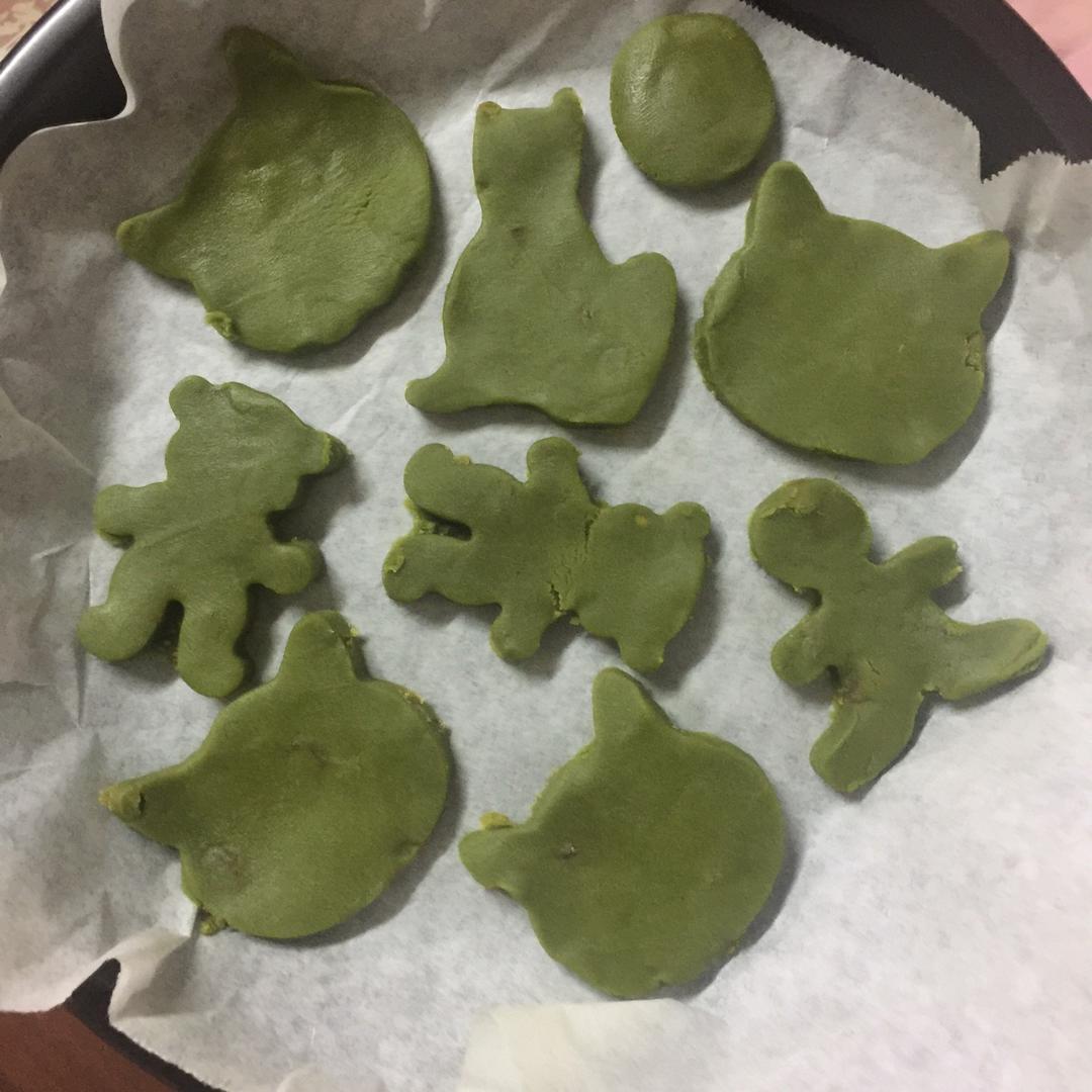 黑葡萄干抹茶酥饼