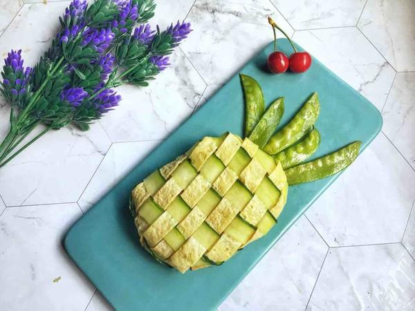 米饭花样吃法（2）——儿童创意菠萝盖饭的做法