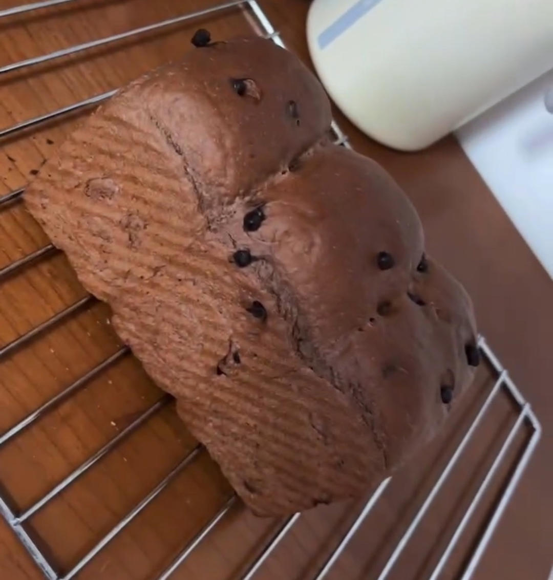 奶油巧克力吐司