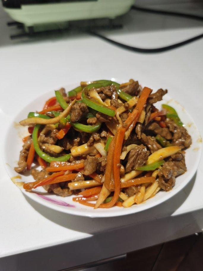 好吃到停不下来的爆炒牛肉丝
