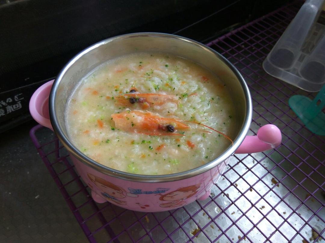 鲜虾香芹粥
