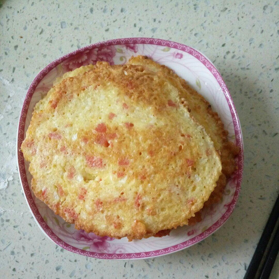 健康低脂 白菜鸡蛋饼