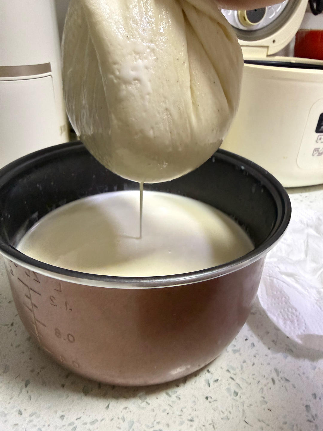 纯奶手撕吐司的做法 步骤1