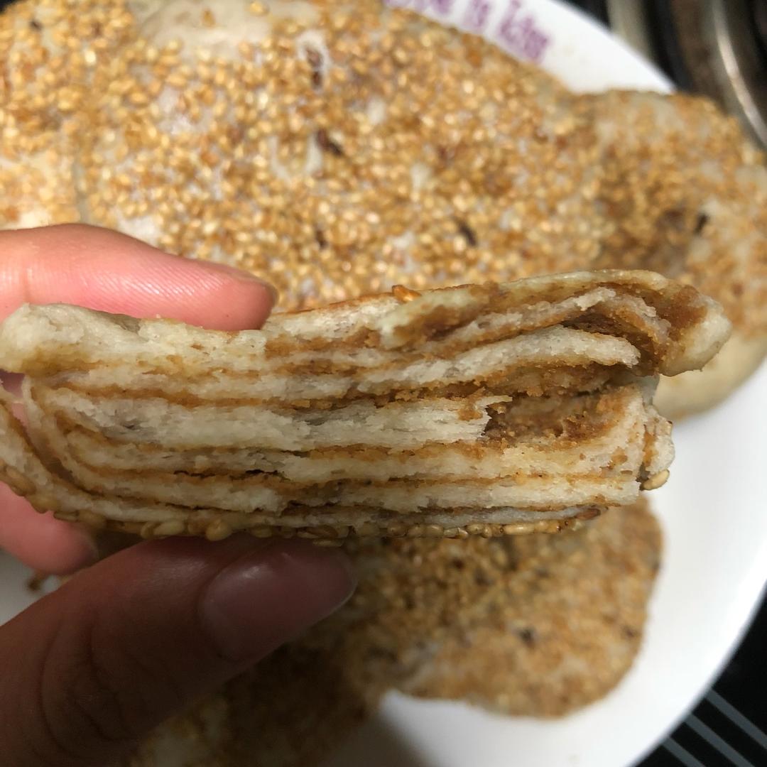 堂妈教你做麻酱烧饼