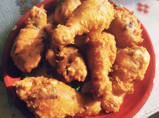 香酥炸鸡腿