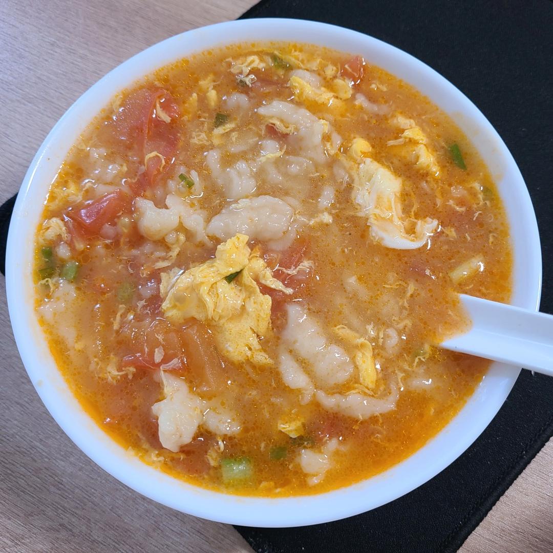 简单早餐-疙瘩汤