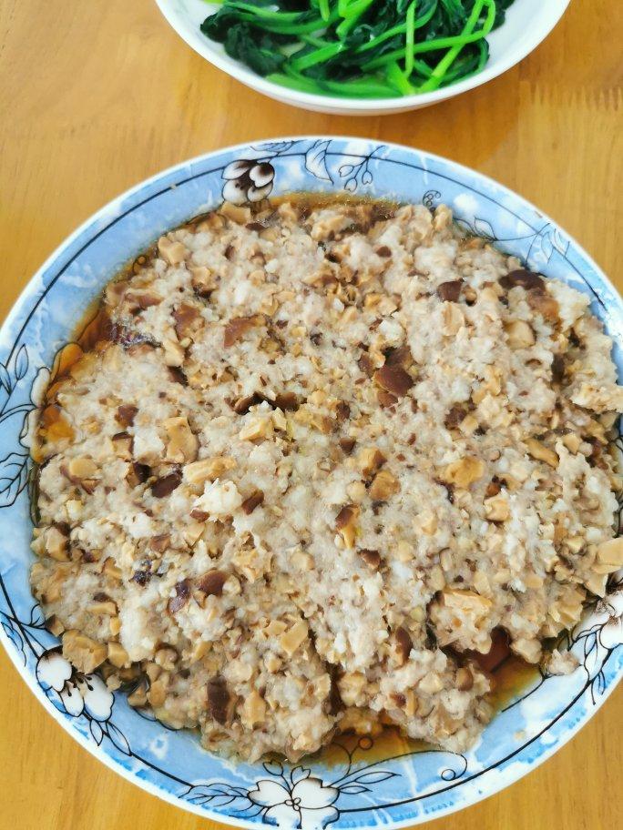 香菇蒸肉饼