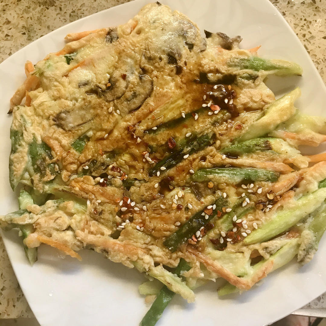 杂菜煎饼