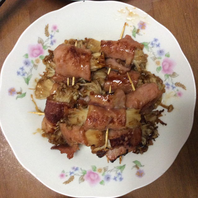 金针菇培根卷