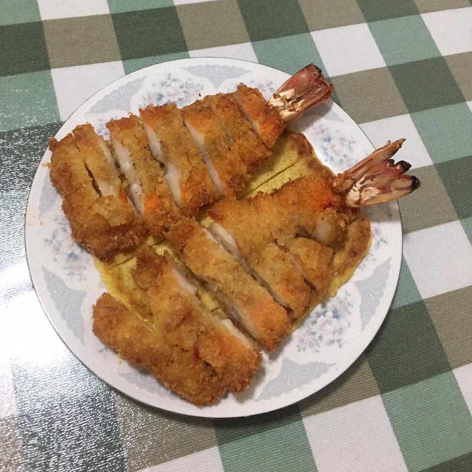 炸大明虾排